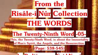 The Risalei Nur CollectionTHE WORDSThe TwentyNinth Word 5 Page538545  Bediüzzaman Said Nursi [upl. by Nirak]