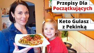 Dieta Ketogeniczna Przepisy Dla Początkujących  Keto Gulasz z Pekinką  Aneta Florczyk [upl. by Bunnie]