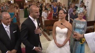 quotLos Merchanesquot Novio canta y sorprende a la Novia en su Boda Rafael Merchán [upl. by Philemol]