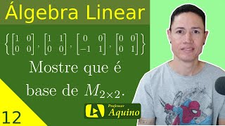 Exercício 1  Base  12  Álgebra Linear [upl. by Aihceyt]