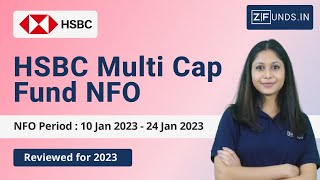 HSBC Multi Cap Fund NFO 2023  HSBC Multicap Mutual Fund Review [upl. by Accire]