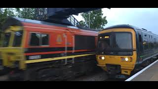 Mac Cam 7Y60 66623 Hinksey Sidings to Heckington Loop  Radley 17052024 2050 165117 in the video [upl. by Drhcir]