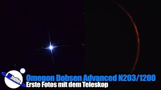 Erste Schritte Astrofotografie Omegon Dobson Advanced 2031200 [upl. by Boucher692]