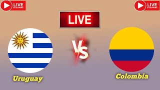 Uruguay vs Colombia live match score updates today  FIFA World Cup qualification live stream 2024 [upl. by Eihtur136]