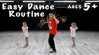 Banana  Conkarah ftShaggy  Easy Kids Dance Tutorial AGES 5  MihranTV [upl. by Kcirrek]