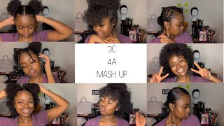 3C 4A Hairstyles  Medium Length  2019 [upl. by Ekez]