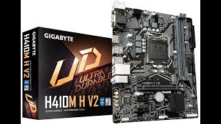 GIGABYTE H410M H V2 🎯 Motherboard Unboxing and Overview [upl. by Amalita]