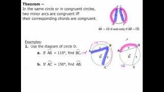 103 Apply Properties of Chords [upl. by Mathian]