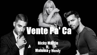 Vente Pa Ca  Ricky Martin  Remix ft Maluma  Wendy Red Velvet [upl. by Otipaga]