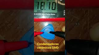 Como medir condensadores SMD [upl. by Haronid803]