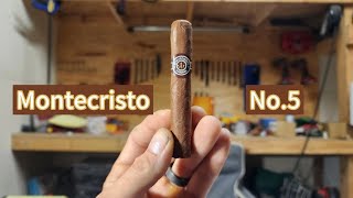 Montecristo No5 Cuban Cigar Review [upl. by Nata181]