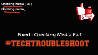 How To Fix Checking Media Fail  laptop not booting  Checking media  Error Fixed Lenovo [upl. by Sousa352]