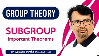 Group Theory  Subgroup  Subgroup Theorems  Discrete Mathematics [upl. by Varin677]