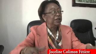 Joceline Colimon Fétière autour de la signature dun protocole daccord dans le secteur textile [upl. by Nnylaehs]