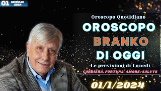 Oroscopo di Branko del 112024  Oroscopo Oggi [upl. by Jeannine]