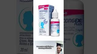 Decongex Plus – Para que serve e como usar DecongexPlus CongestãoNasal GripeEResfriado saúde [upl. by Auahsoj421]