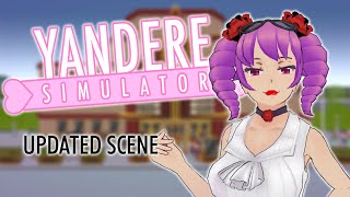 Kizana Sunobu Updated Cutscene  Yandere Simulator [upl. by Sima]