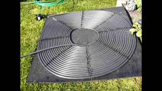 DIY Solar Pool Heater Review For My Intex Pool [upl. by Nilram]