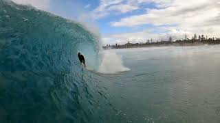 Torren Martyn Perfect Byron Bay Tube SloMo Style First swell of summer 2022 [upl. by Ronel]