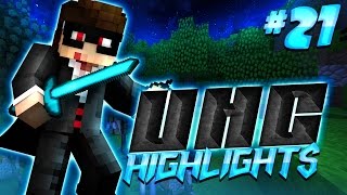 FIRE ASPECT II DIAMOND SWORD  Minecraft UHC Highlights 21 Huahwi Lights [upl. by Eicart356]