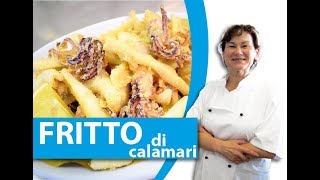 come friggere i calamari  La Cucina della Laura [upl. by Eniamej]