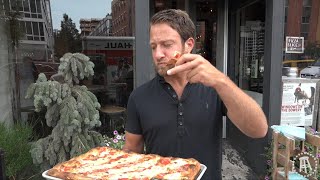 Barstool Pizza Review  310 Bowery Bar Pizza Featuring 9x World Champion Pizza Maker [upl. by Tabitha]