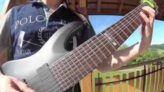 Animals As Leaders quotNephelequot The Joy of Motion Full Guitar Cover HD with Guitar Pro Tabs [upl. by Nohshan]