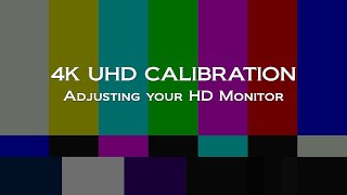 4K Television Calibration in 5 Minutes [upl. by Ezarras]