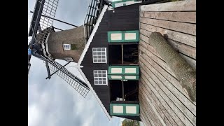 Houtzaagmolen De Jager in Woudsend [upl. by Petula717]