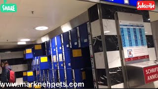 Luggage amp Bag Lockers At Zurich Main Train Station [upl. by Mckenzie]