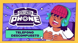 Gartic Phone  Teléfono Descompuesto Cómo jugar [upl. by Zerat]