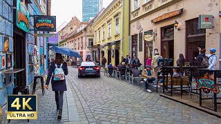 Zagreb Croatia 🇭🇷 4K Old Town Walking Tour 2023 [upl. by Louanna]