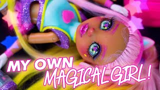 ⭐️MAKING my own MAGICAL GIRL⭐️ Art Doll  Magical Girl Collab [upl. by Alemac]