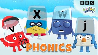 Learn to Read  Phonics for Kids  Learning Letters  J V W X [upl. by Tanhya]