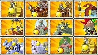 Plants vs Zombies 2 Final Boss ALL PLANTS MAX LEVEL vs ALL ZOMBOT [upl. by Recnal]