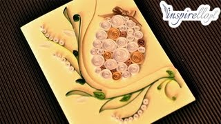 Quilling krok po kroku  kartka wielkanocna [upl. by Fidellas]