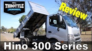 Hino 300 Series Truck Tipper Review [upl. by Eillime]