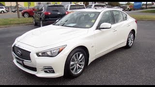 SOLD 2016 Infiniti Q50 30T AWD Premium Walkaround Start up Tour and Overview [upl. by Suiram994]