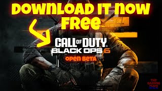 How to Get BO6 BETA FREE FOR EVERYONE Download Black Ops 6 BETA [upl. by Brose382]