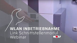 Online Seminar WLAN – Inbetriebnahme – WOLF Link Schnittstellenmodul  Alte Version [upl. by Dotti]