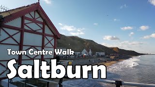 SaltburnbytheSea North Yorkshire【4K】 Town Centre Walk 2021 [upl. by Aisek]