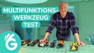 Multifunktionswerkzeug Test – 6 Geräte im Vergleich [upl. by Ferdinande]