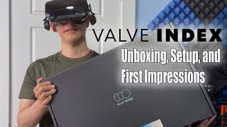 Valve Index  Unboxing Setup and First Impressions [upl. by Ettelohcin]