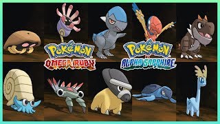 Pokemon OmegaRuby amp AlphaSapphire All Fossil Pokemon Locations [upl. by Jacquenetta]