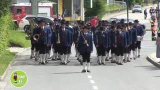 Musikverein Hofkirchen an der Trattnach  Bezirksmusikfest Gaspoltshofen 2016  Marschmusik [upl. by Elenaj605]