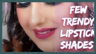 6 Trendy Dulhan Lipstick Shades  Nayi Dulhan Lipstick Shades Must Have Lipstick Shades Makeup Kit [upl. by Elad470]