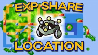 How to get EXP SHARE in Pokemon Emerald [upl. by Eloken]