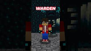 ⛏️⚒️ 5 COSAS que NO SABÍAS del WARDEN en MINECRAFT 👮 shorts [upl. by Hoskinson]