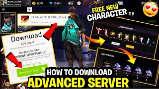 How To Download Advance Server Free Fire 🥳🤯  Ob43 Advance Server Download Link  Ff Advance Server [upl. by Ulphi]