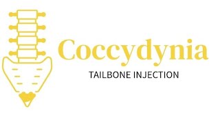 Coccydynia tailbone injection coccyx coccyxpain coccydynia injection [upl. by Nelia334]